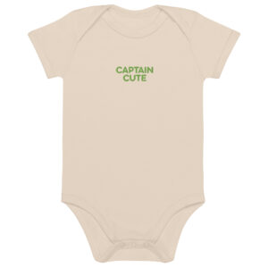 Alternative view of Organic cotton baby bodysuit