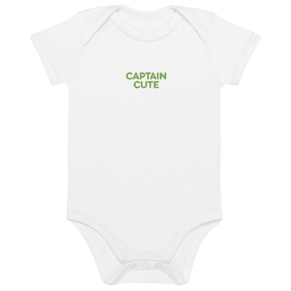 Organic cotton baby bodysuit - Image 3