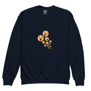 Alternative view of Youth crewneck sweatshirt