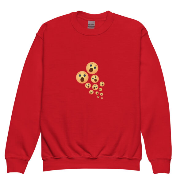 Youth crewneck sweatshirt - Image 4