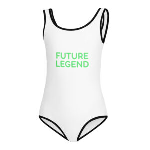 Alternative view of All-Over Print Kids Swimsuit "FUTURE LEGEND"