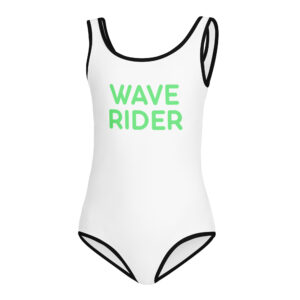 All-Over Print Kids Swimsuit "WAVE RIDER"