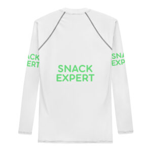 Alternative view of Men's Rash Guard "SNACK EXPERT"