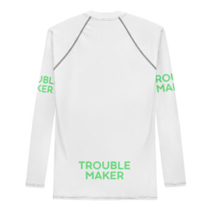 Alternative view of Men's Rash Guard "TROUBLE MAKER"