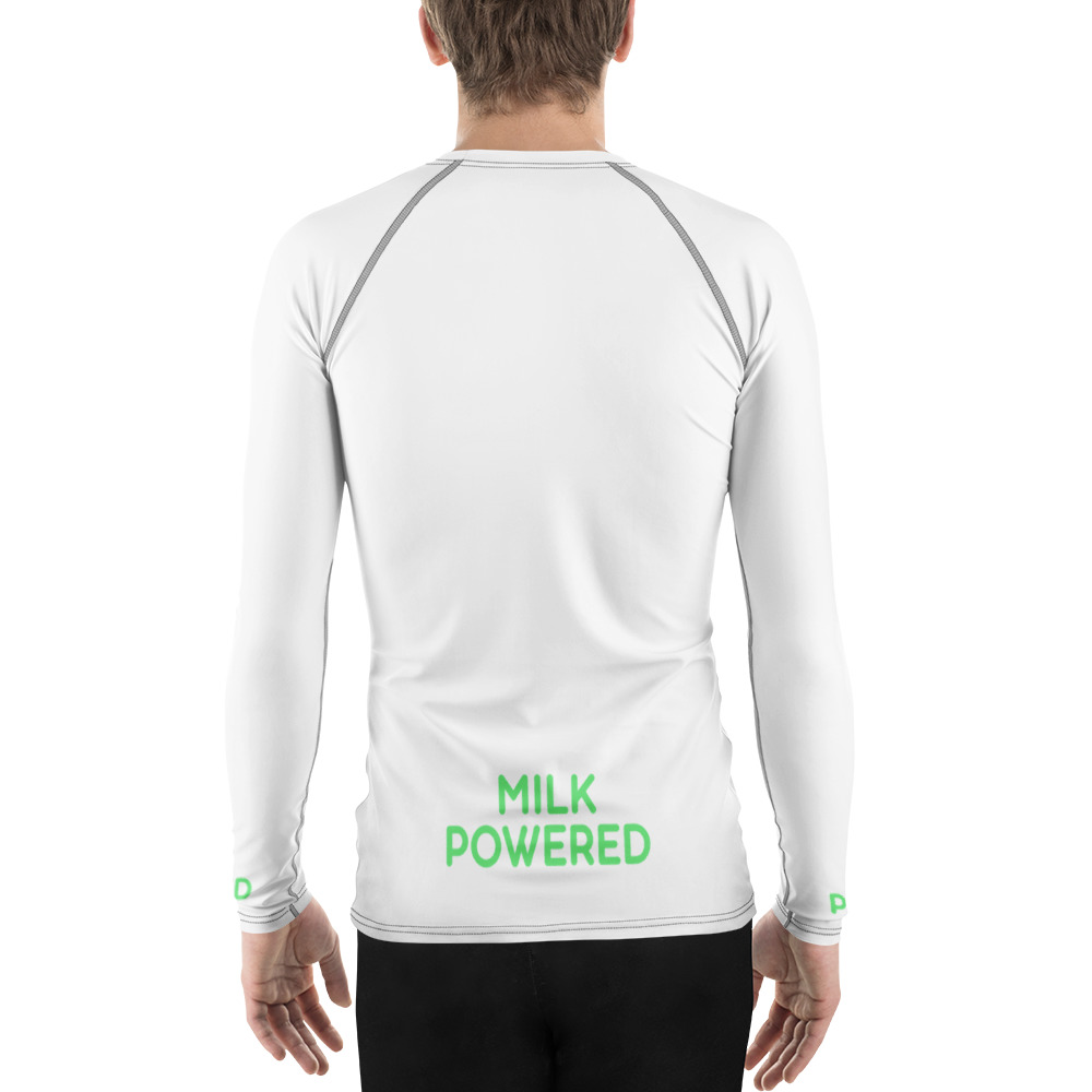 Men's Rash Guard "MILK POWERED" - Image 10