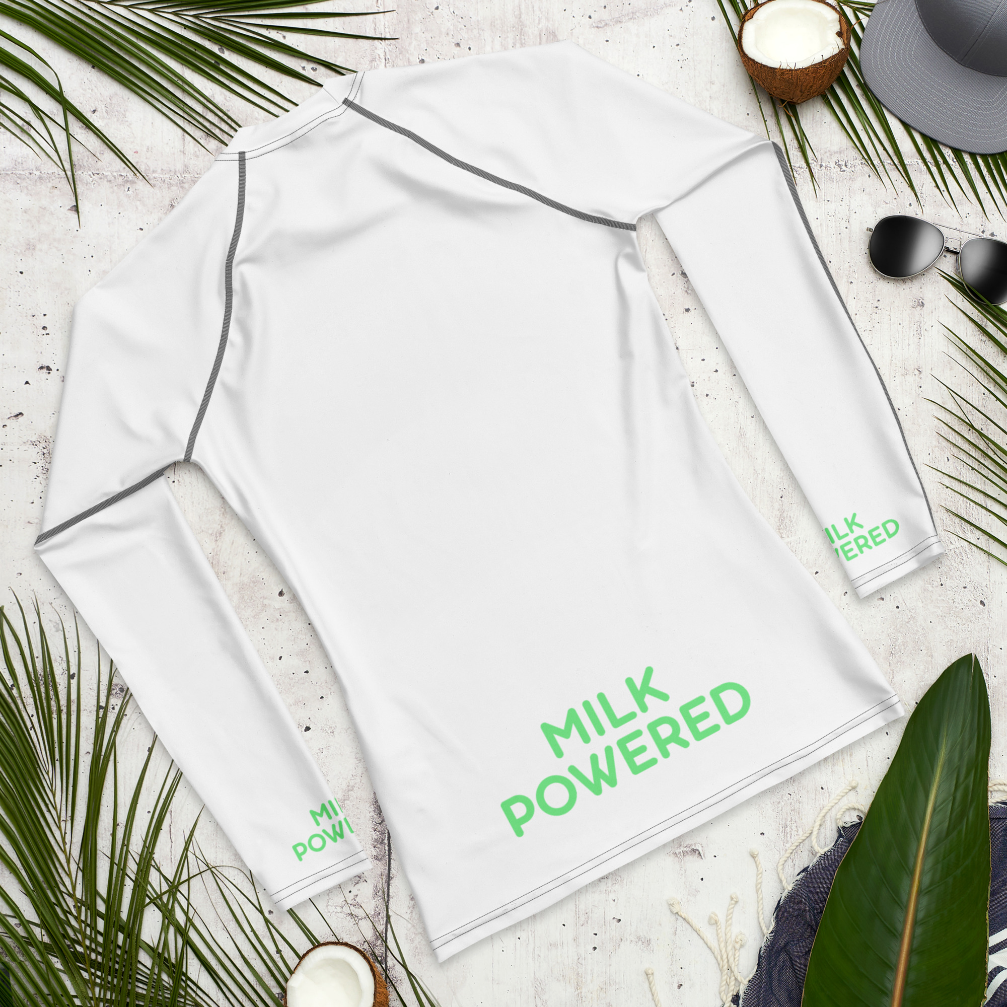Men's Rash Guard "MILK POWERED" - Image 6