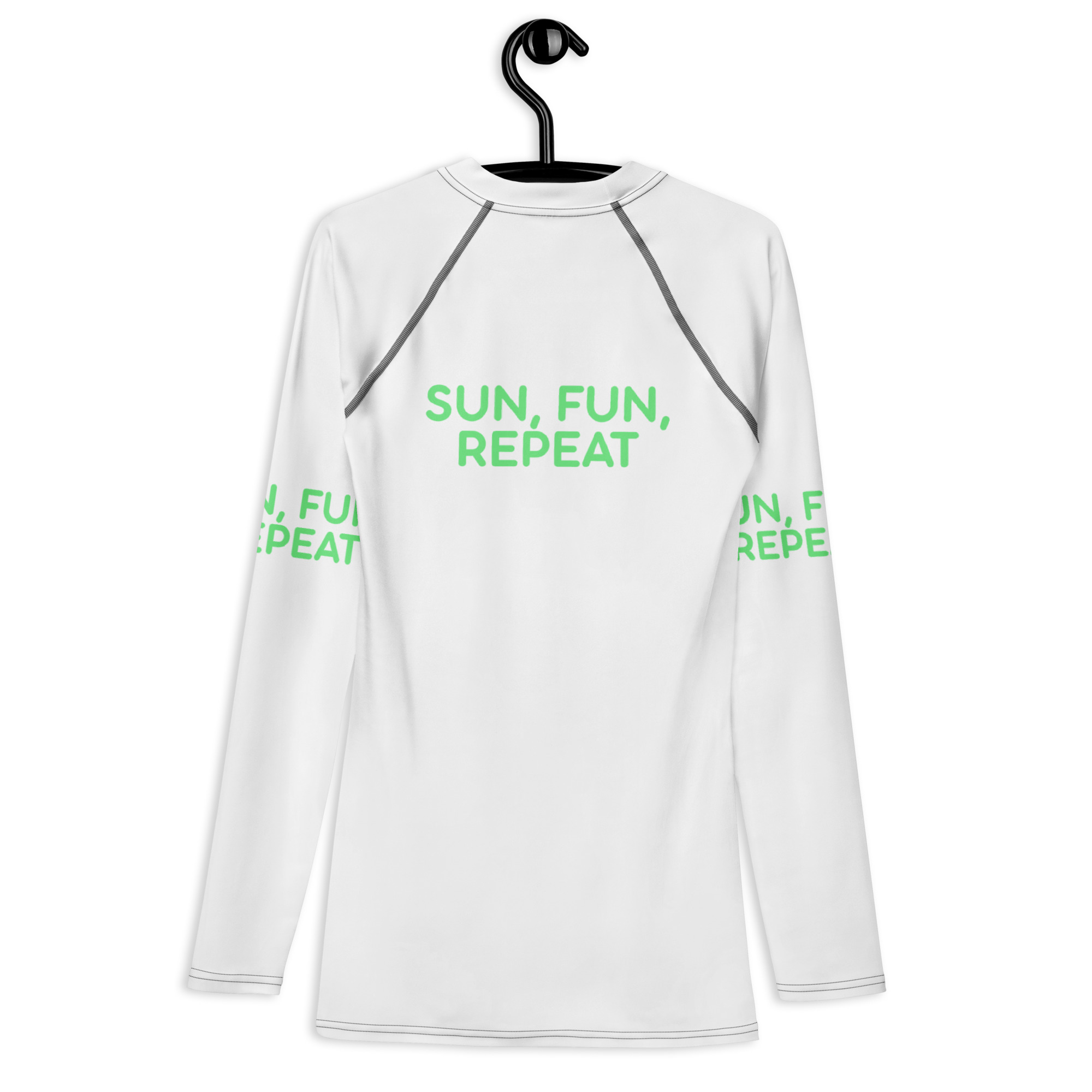 Men's Rash Guard "SUN, FUN, REPEAT" - Image 8