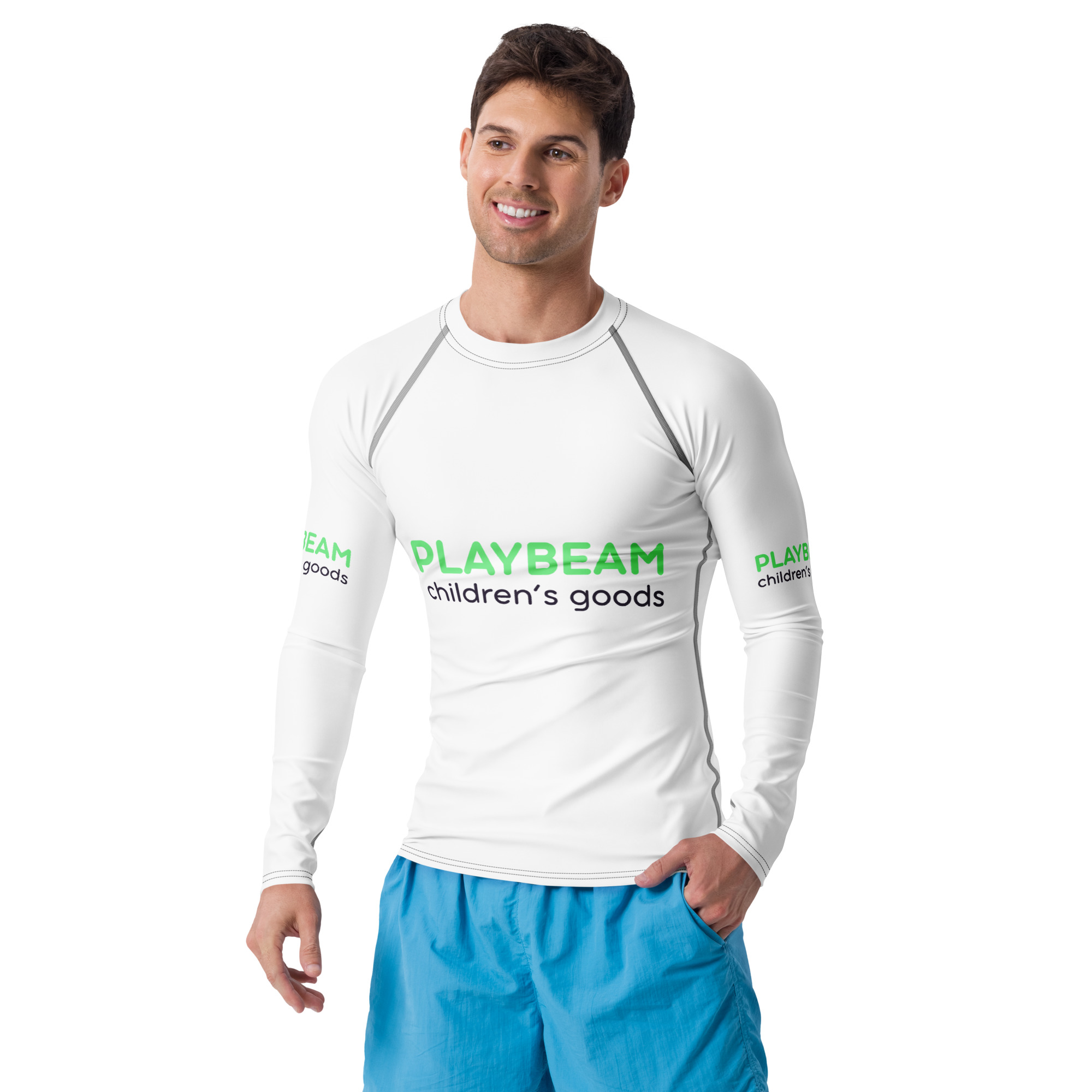 Men's Rash Guard "PLAYBEAM" - Image 13