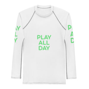 Men's Rash Guard "PLAY ALL DAY"