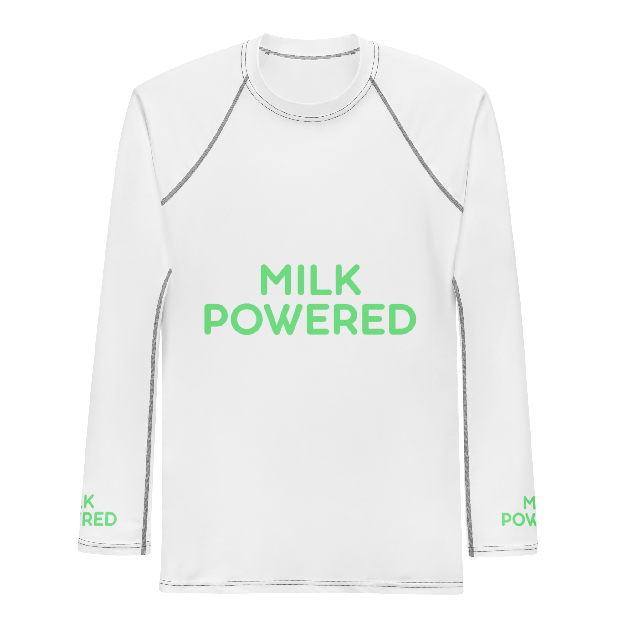 Men's Rash Guard "MILK POWERED"