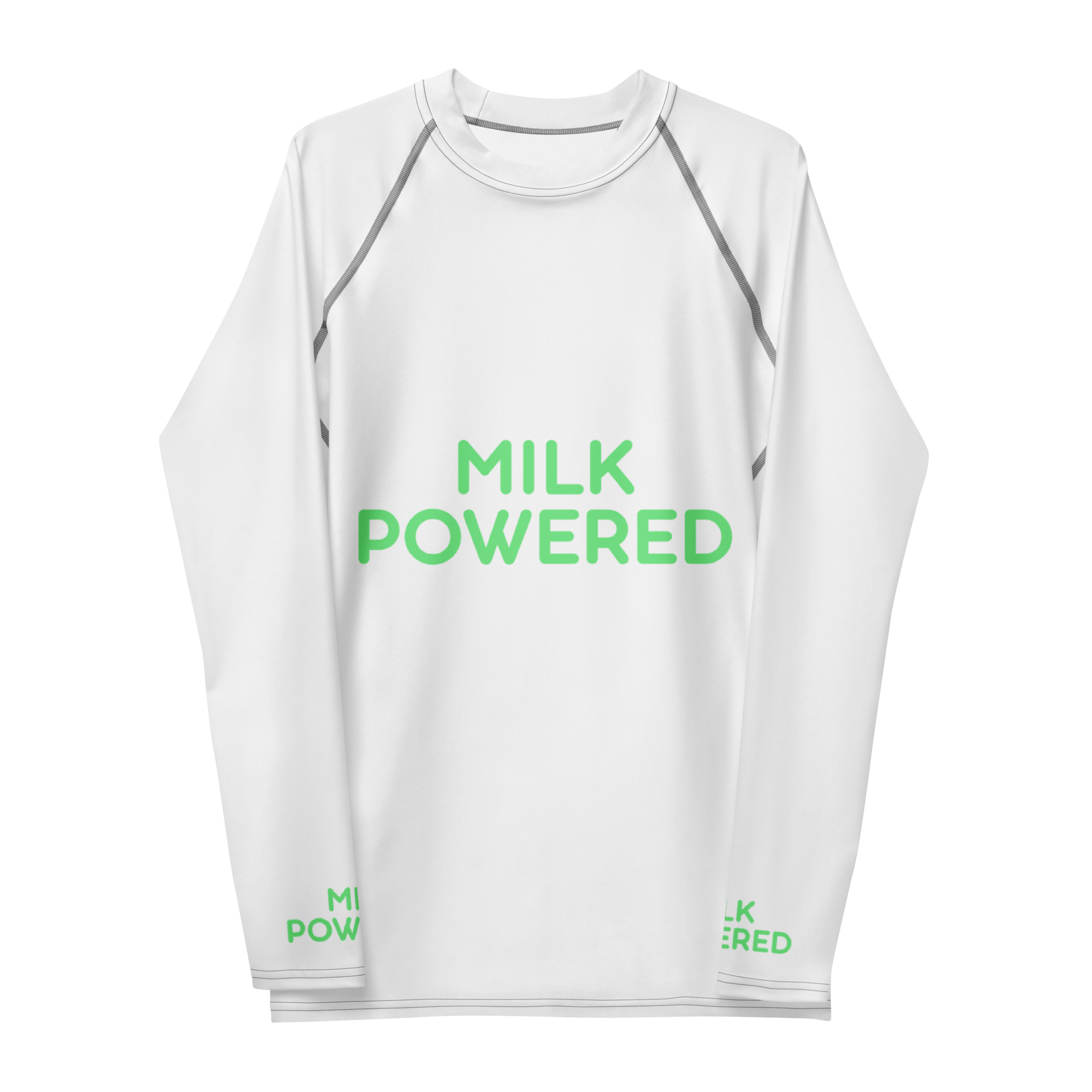Men's Rash Guard "MILK POWERED" - Image 3
