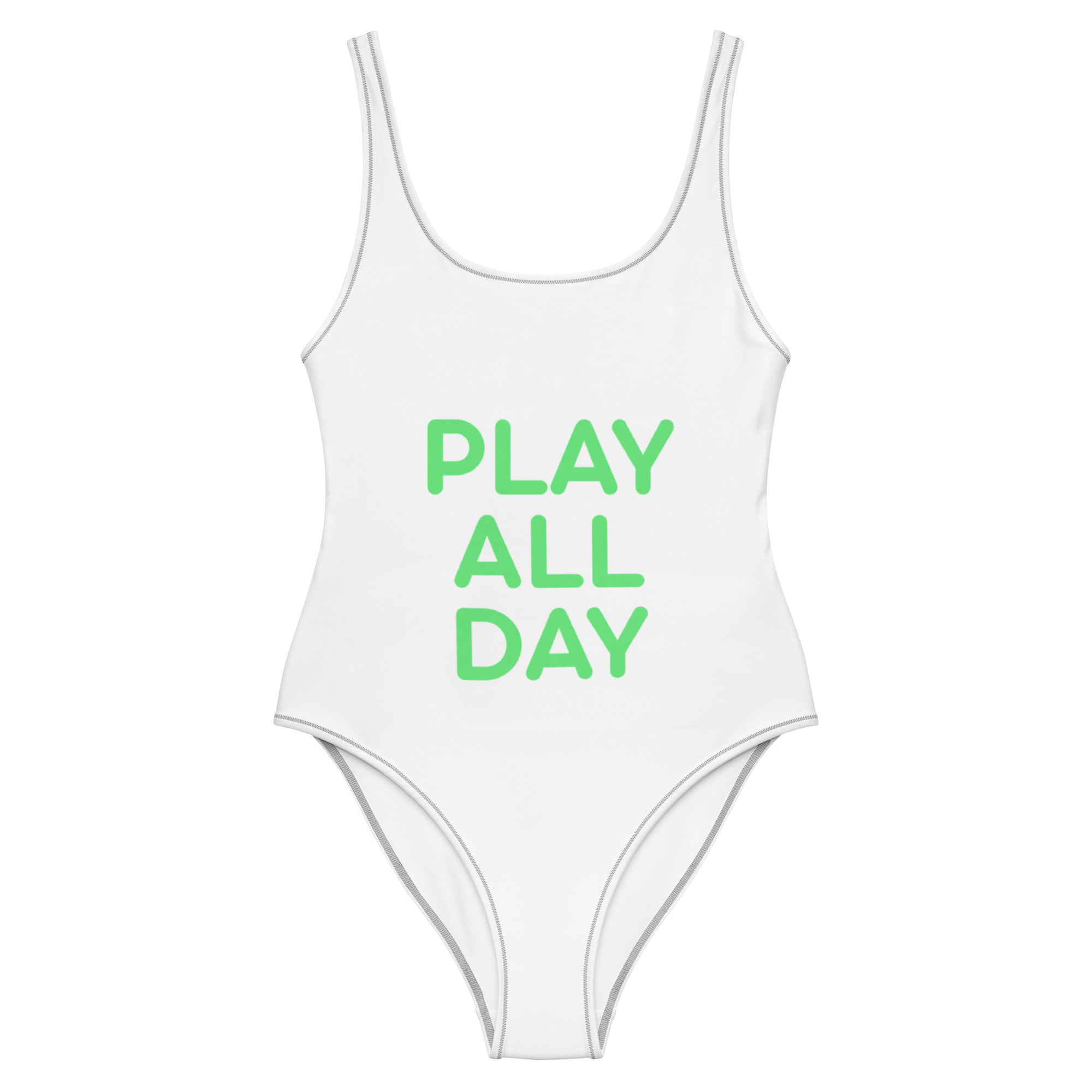 One-Piece Swimsuit "PLAY ALL DAY" - Image 5