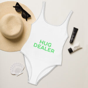 One-Piece Swimsuit "HUG DEALER"