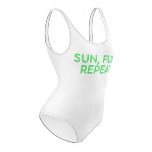 Alternative view of One-Piece Swimsuit "SUN, FUN, REPEAT"