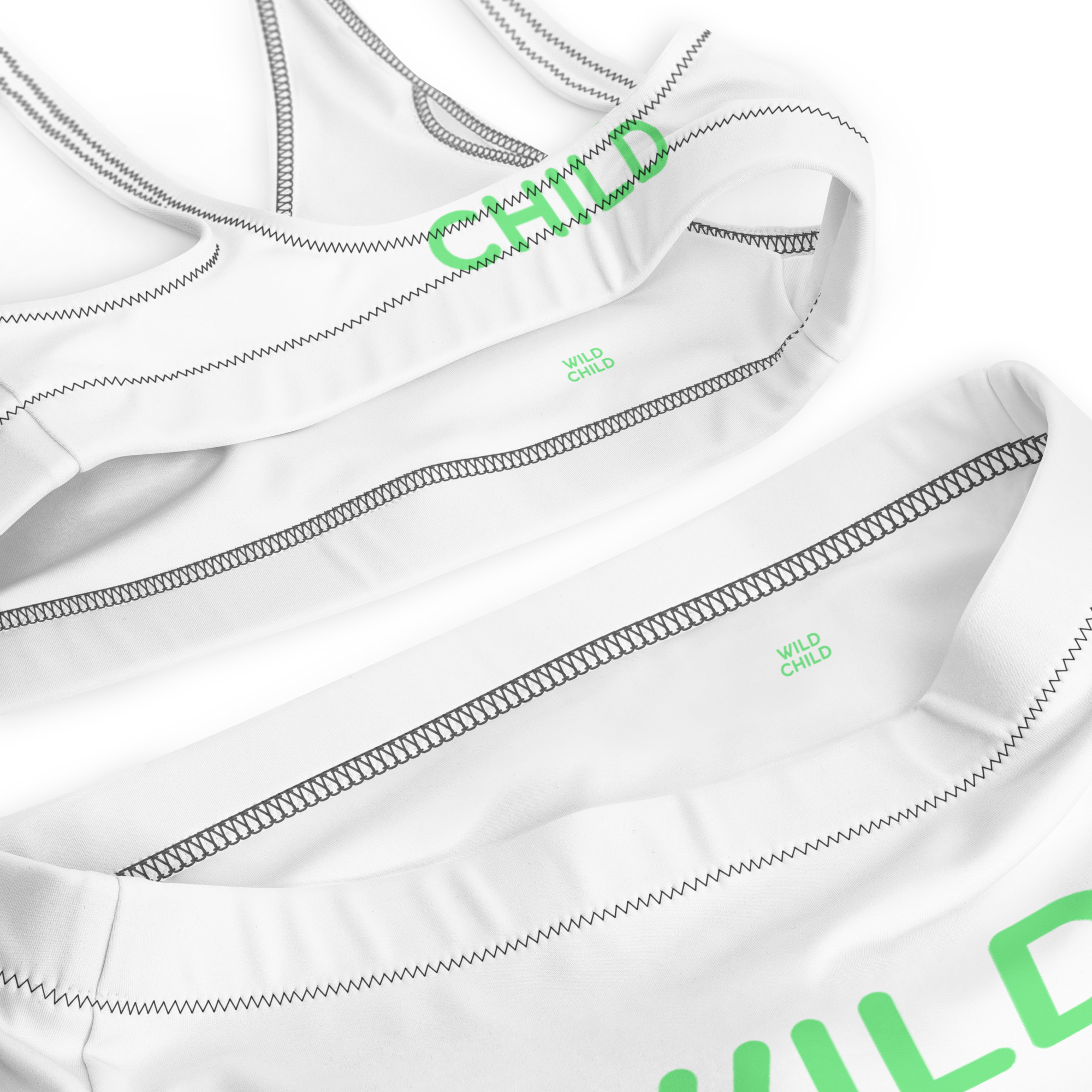 Recycled high-waisted bikini "WILD CHILD" - Image 11