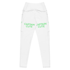 Alternative view of Leggings with pockets "CAPTAIN CUTE"