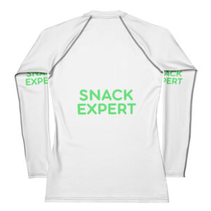 Alternative view of Women's Rash Guard "SNACK EXPERT"