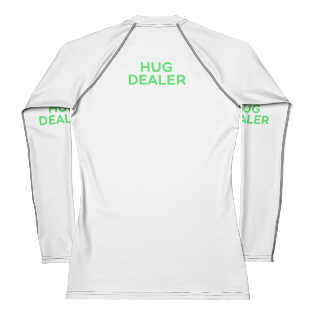 Women's Rash Guard "HUG DEALER" - Image 2
