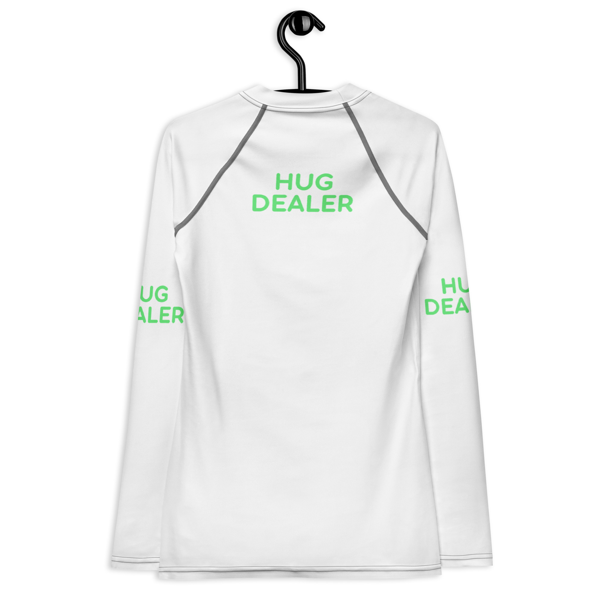 Women's Rash Guard "HUG DEALER" - Image 8