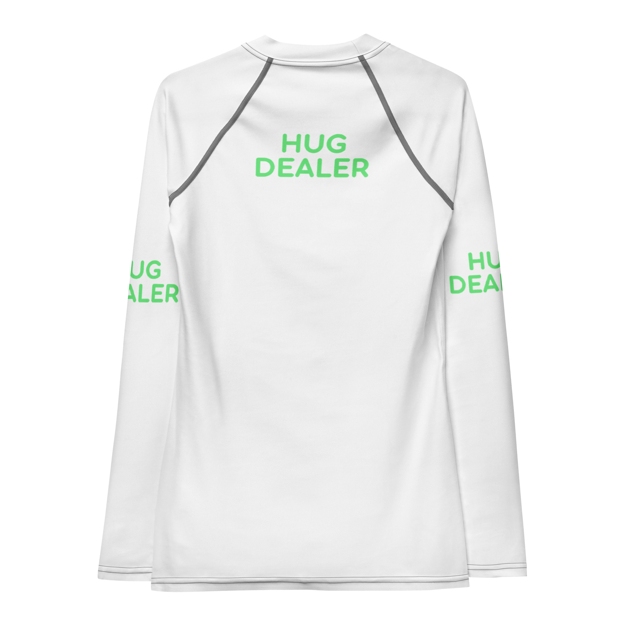 Women's Rash Guard "HUG DEALER" - Image 4