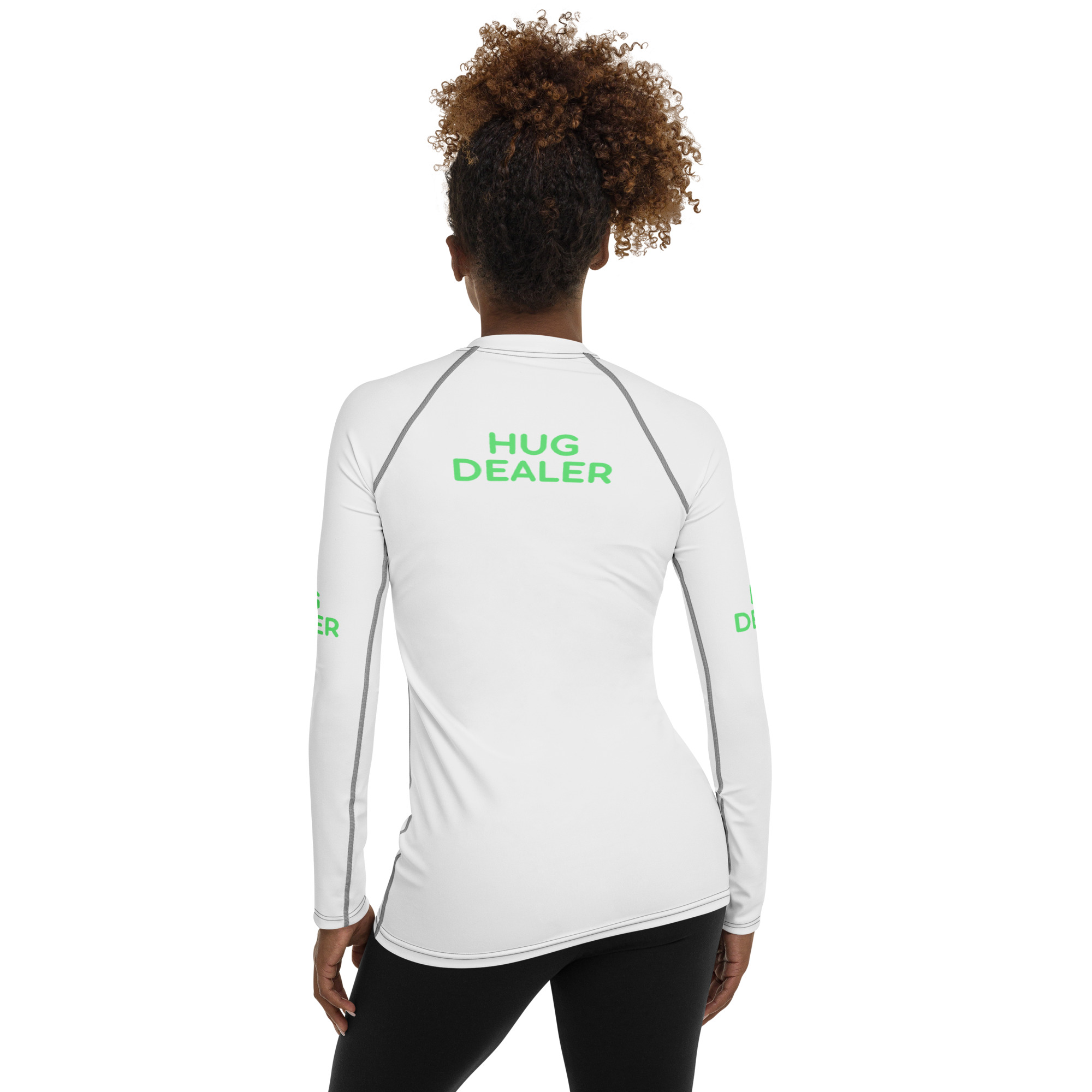 Women's Rash Guard "HUG DEALER" - Image 14