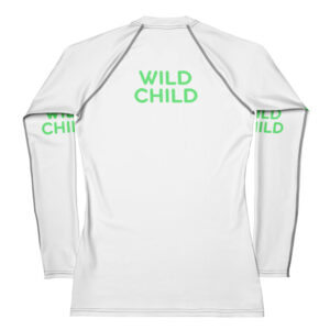Alternative view of Women's Rash Guard "WILD CHILD"