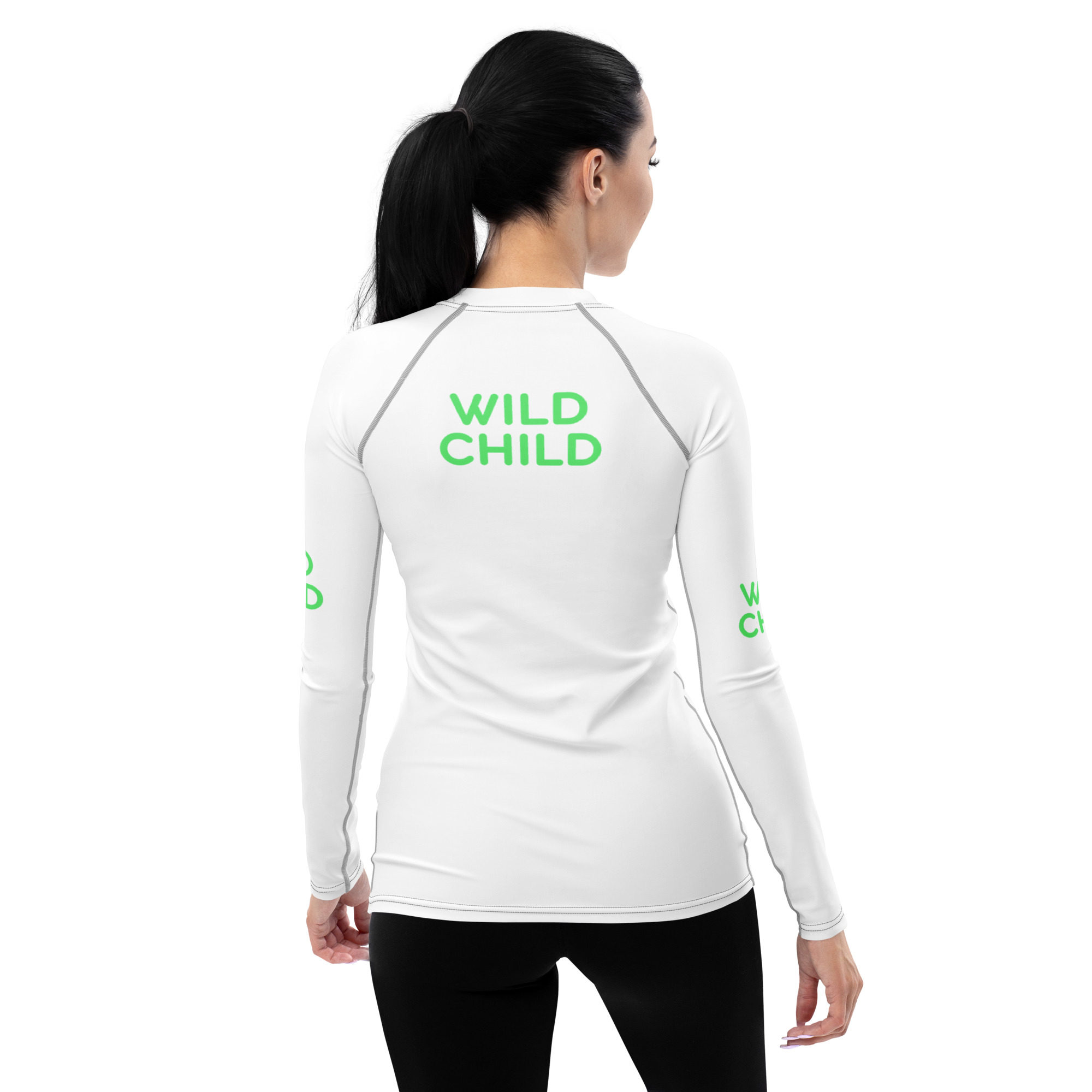 Women's Rash Guard "WILD CHILD" - Image 12