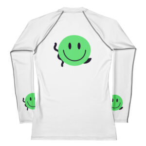 Alternative view of Women's Rash Guard "Happy Vibe"