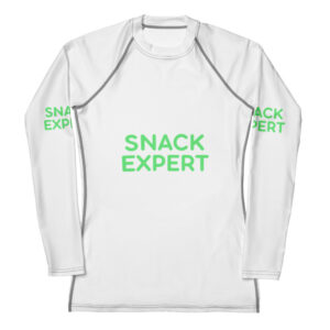 Women's Rash Guard "SNACK EXPERT"