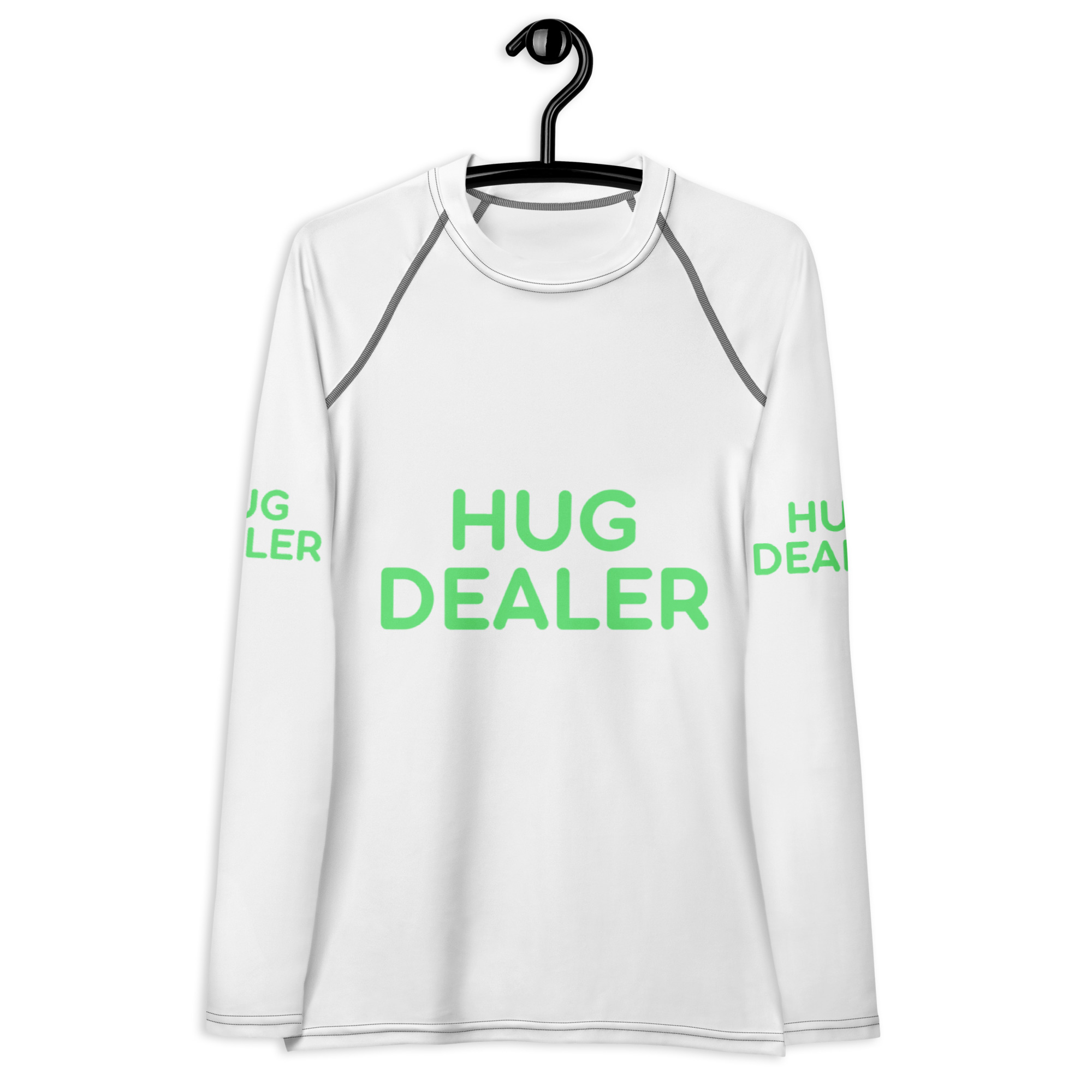 Women's Rash Guard "HUG DEALER" - Image 7