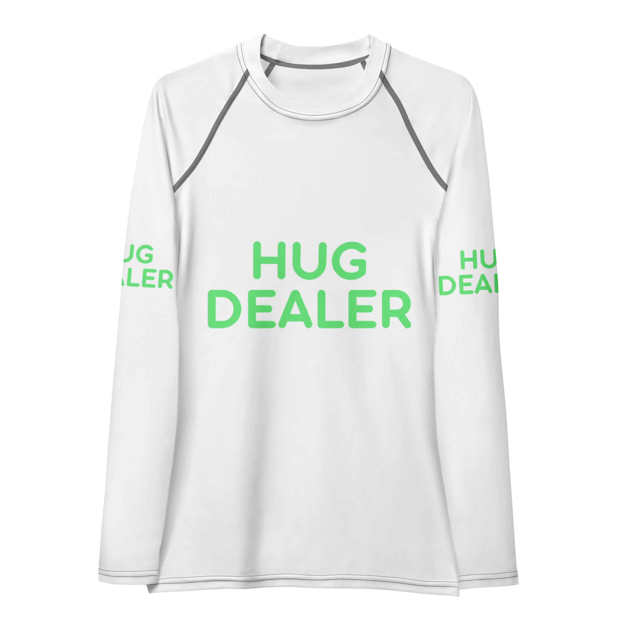 Women's Rash Guard "HUG DEALER" - Image 3