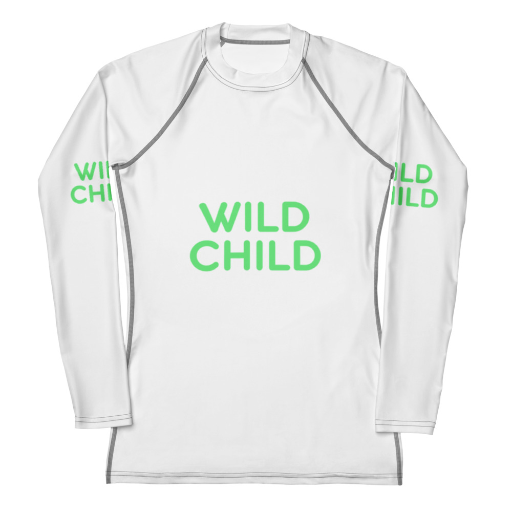 Women's Rash Guard "WILD CHILD"