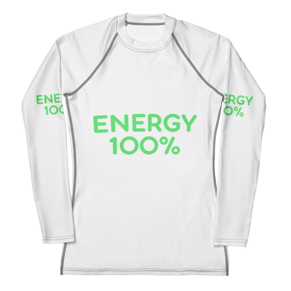 Women's Rash Guard "ENERGY 100%"