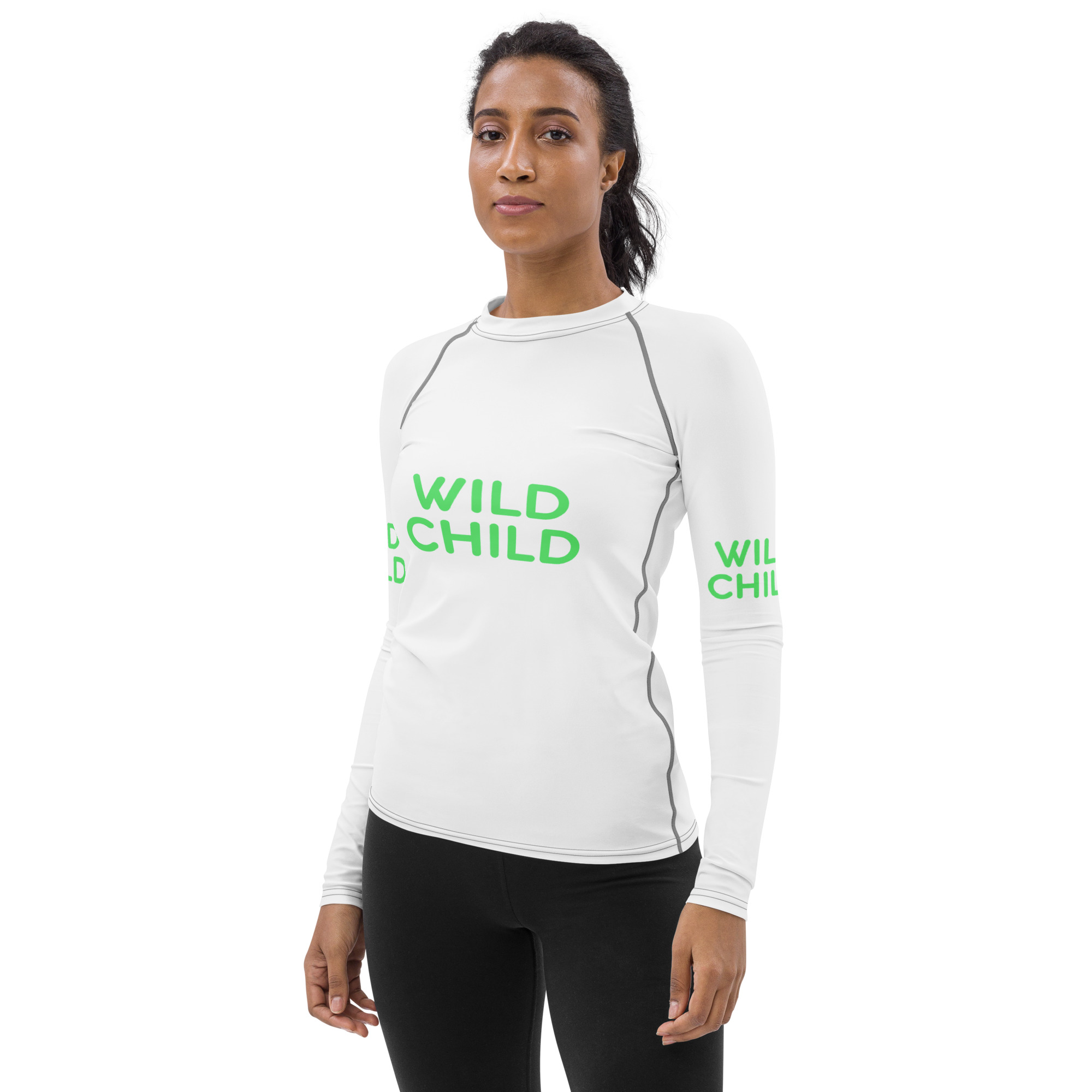 Women's Rash Guard "WILD CHILD" - Image 21