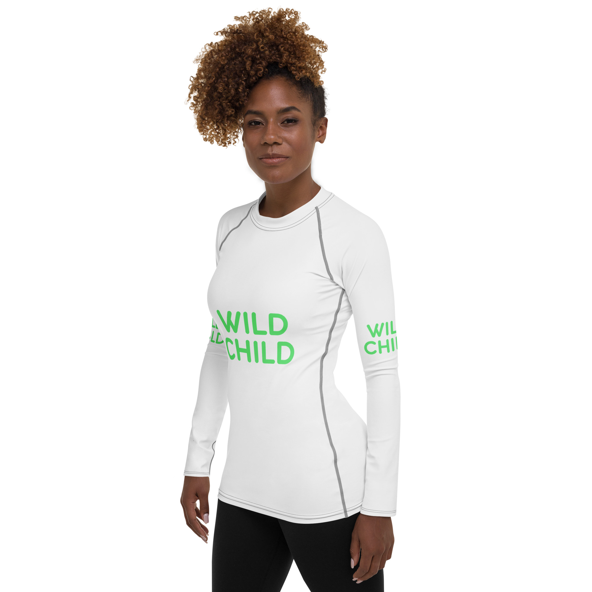 Women's Rash Guard "WILD CHILD" - Image 17