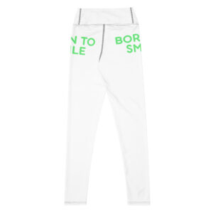 Alternative view of Yoga Leggings "BORN TO SMILE"