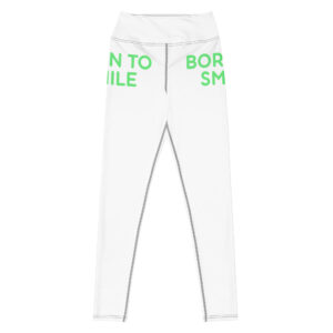 Yoga Leggings "BORN TO SMILE"