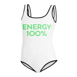All-Over Print Youth Swimsuit "ENERGY 100%"