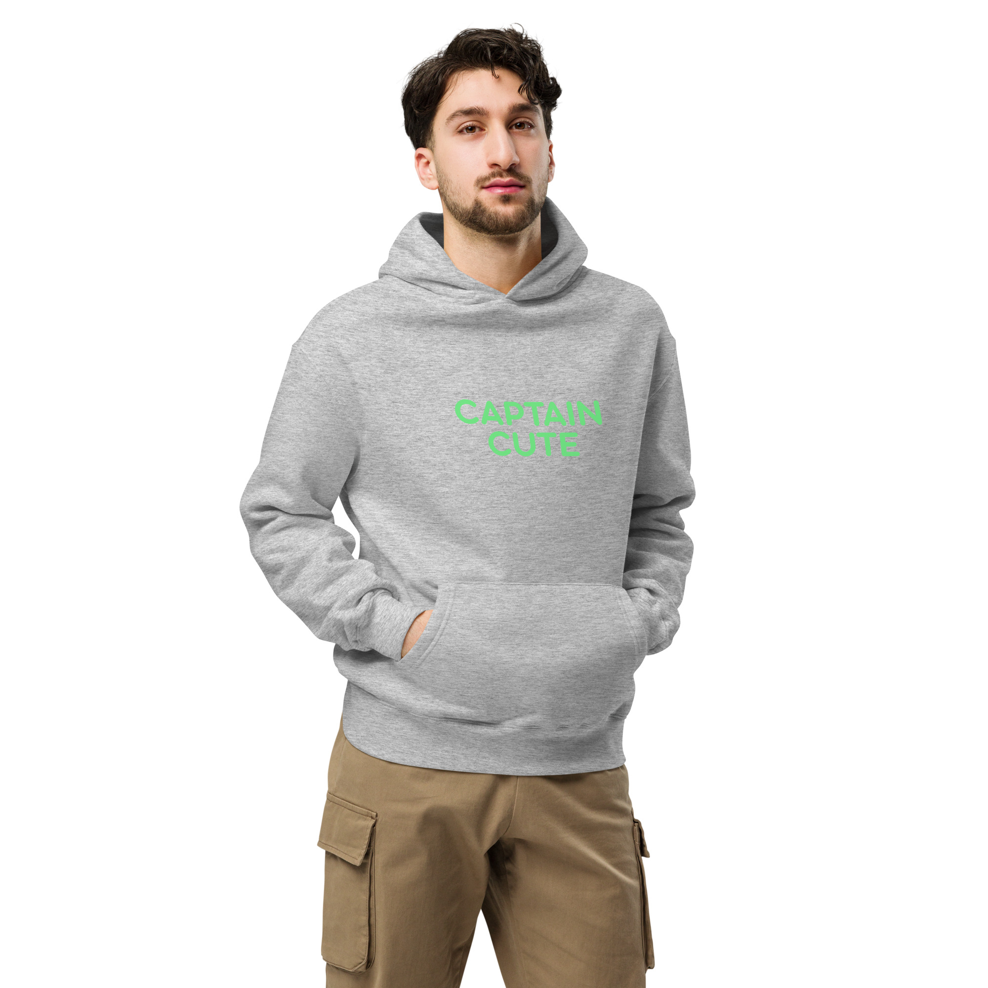 Unisex oversized hoodie "CAPTAIN CUTE" - Image 12