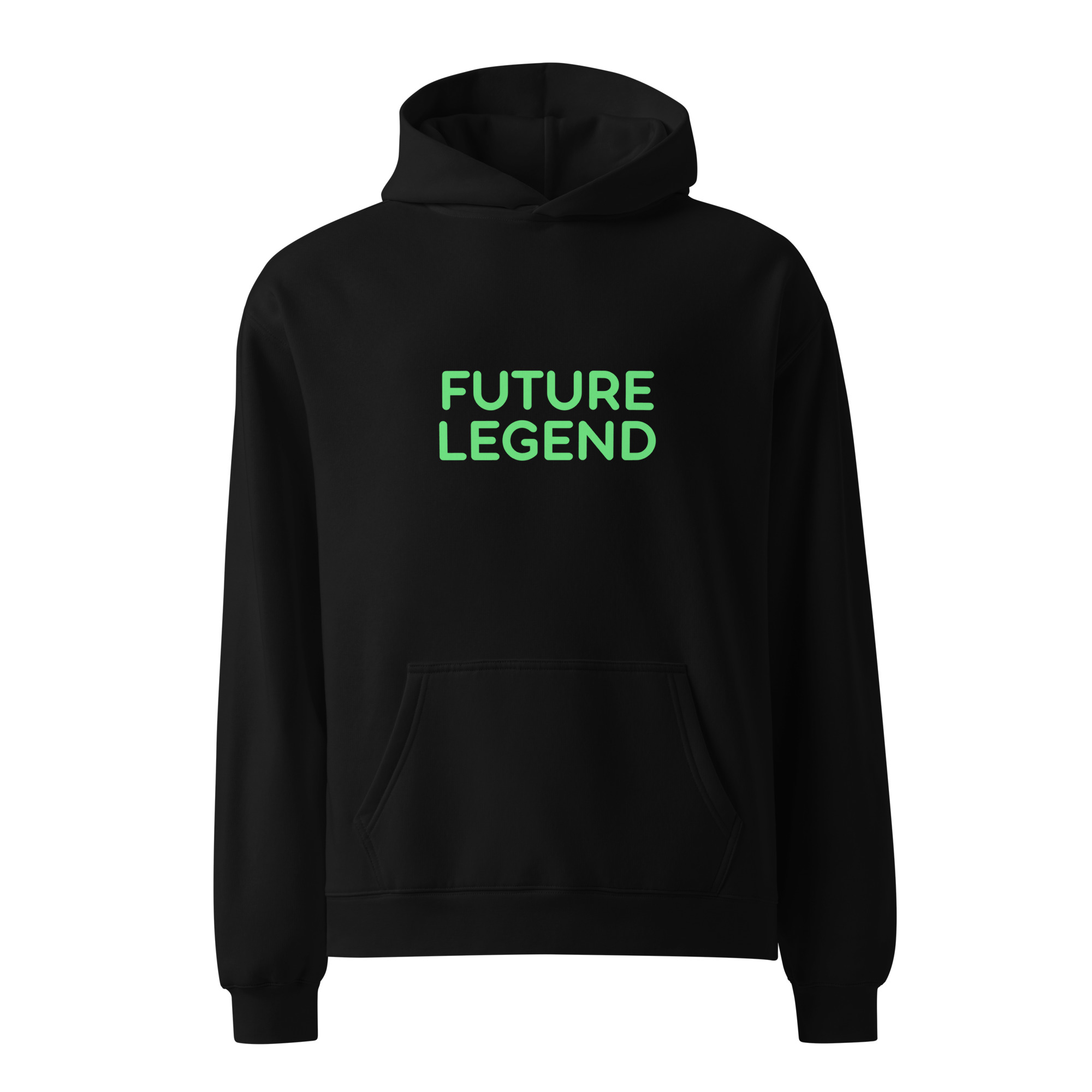 Unisex oversized hoodie "FUTURE LEGEND"