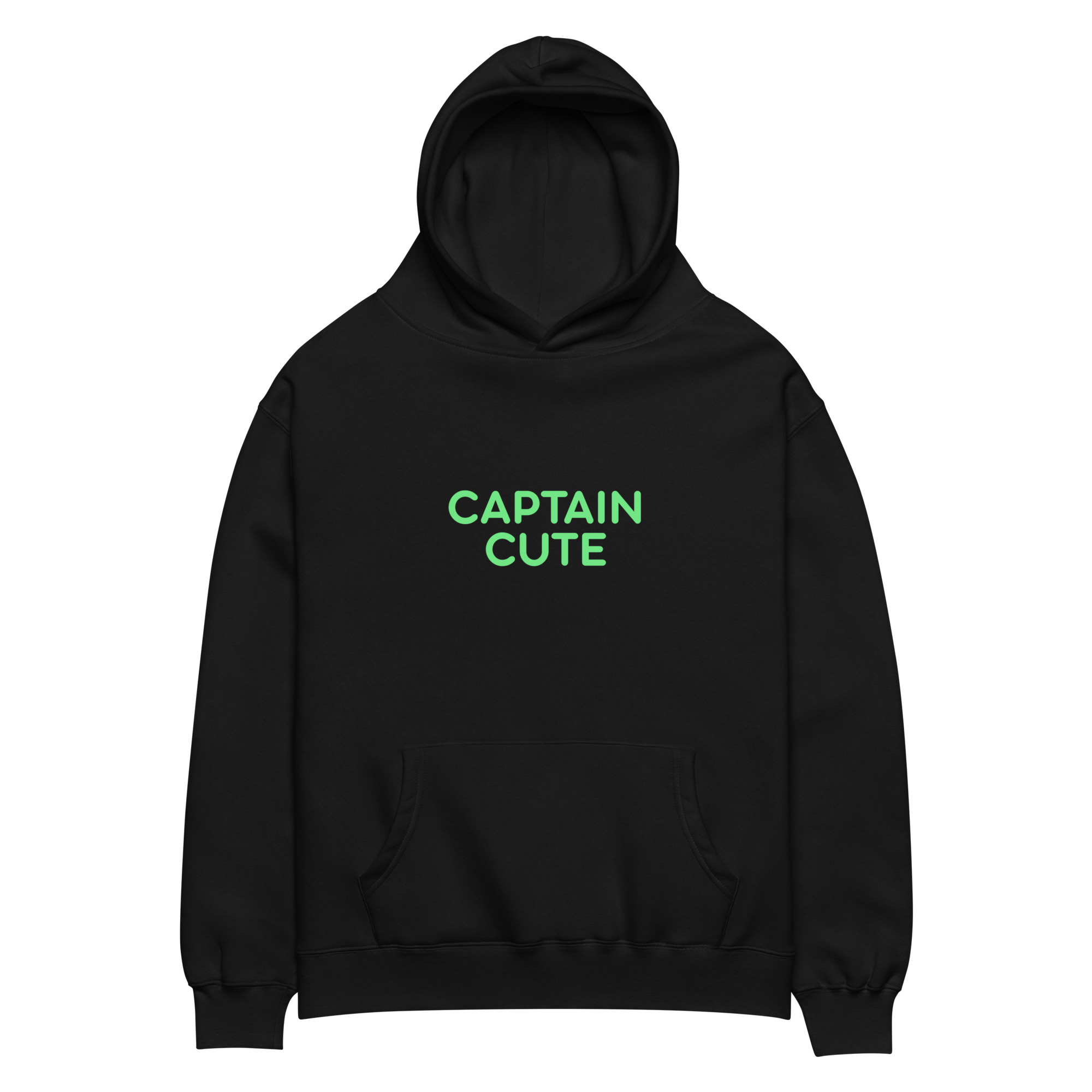 Unisex oversized hoodie "CAPTAIN CUTE" - Image 5