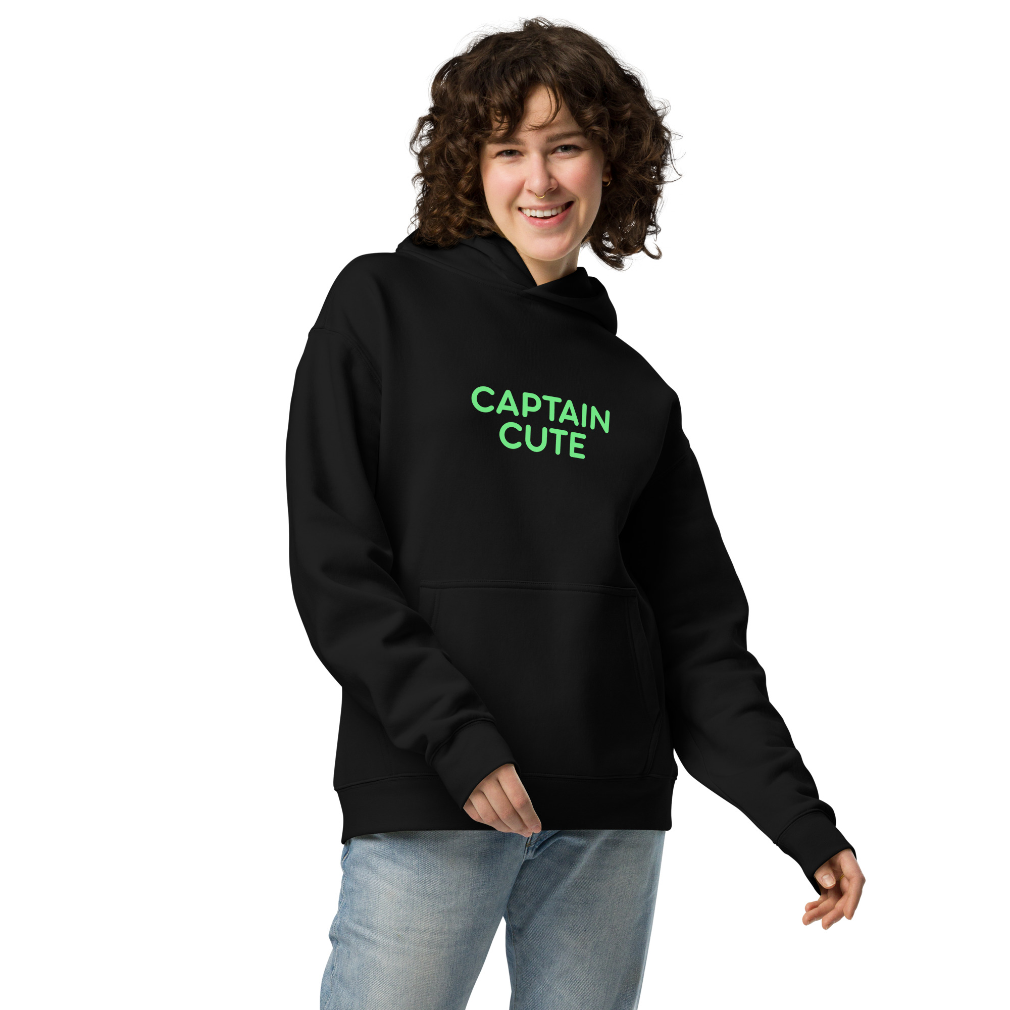 Unisex oversized hoodie "CAPTAIN CUTE" - Image 13