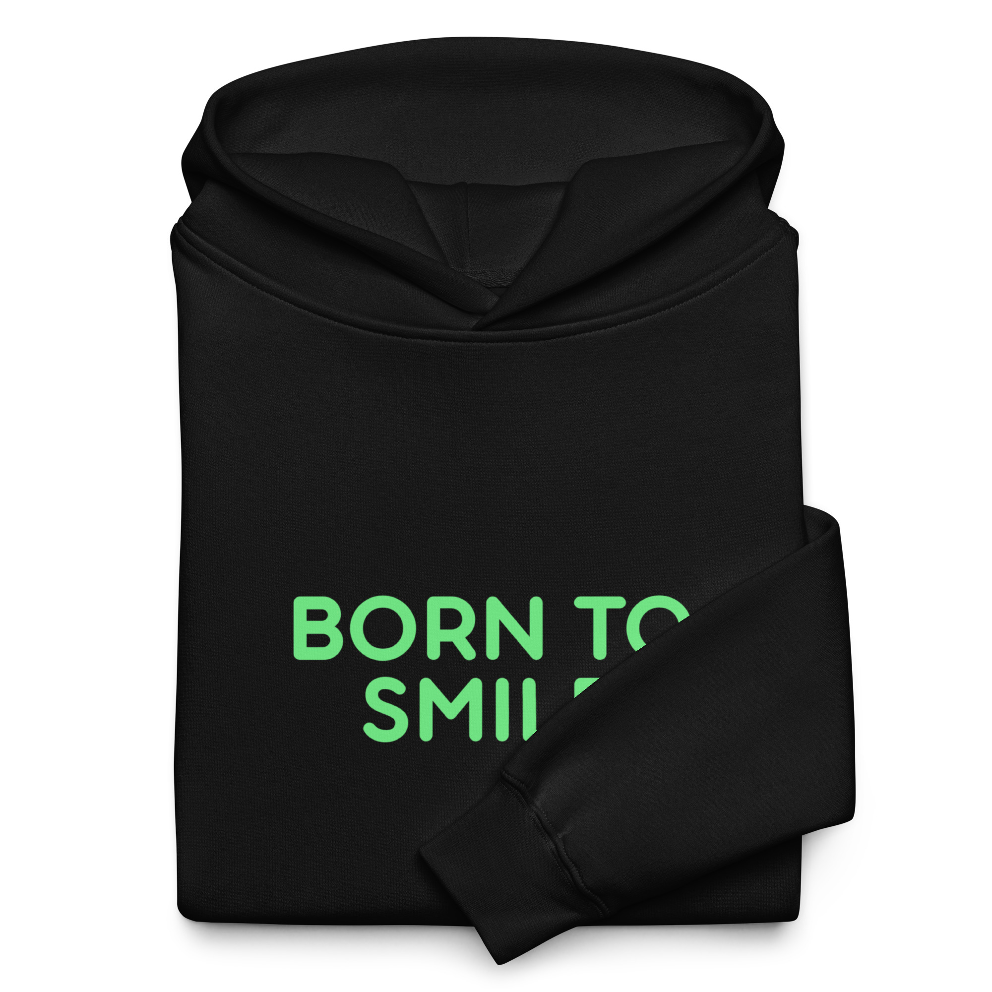 Unisex oversized hoodie "BORN TO SMILE" - Image 9