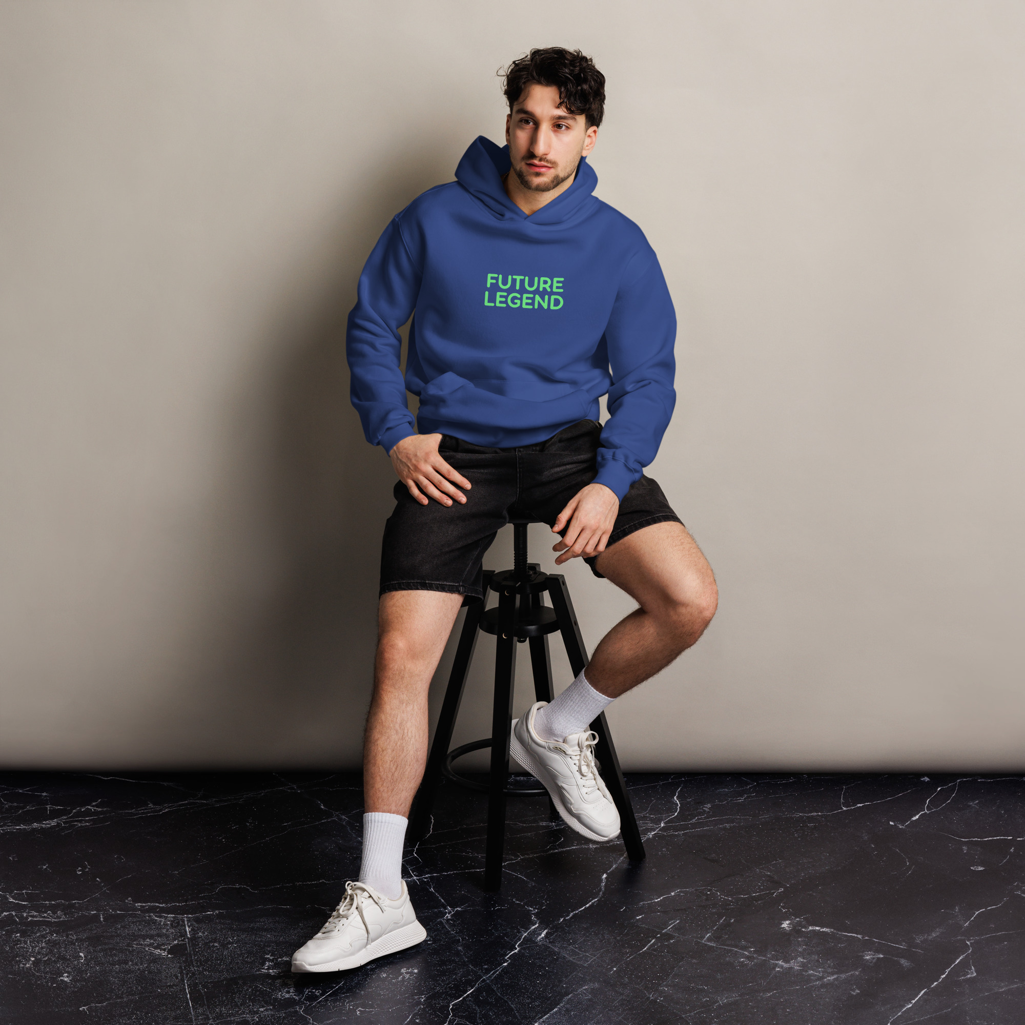 Unisex oversized hoodie "FUTURE LEGEND" - Image 15