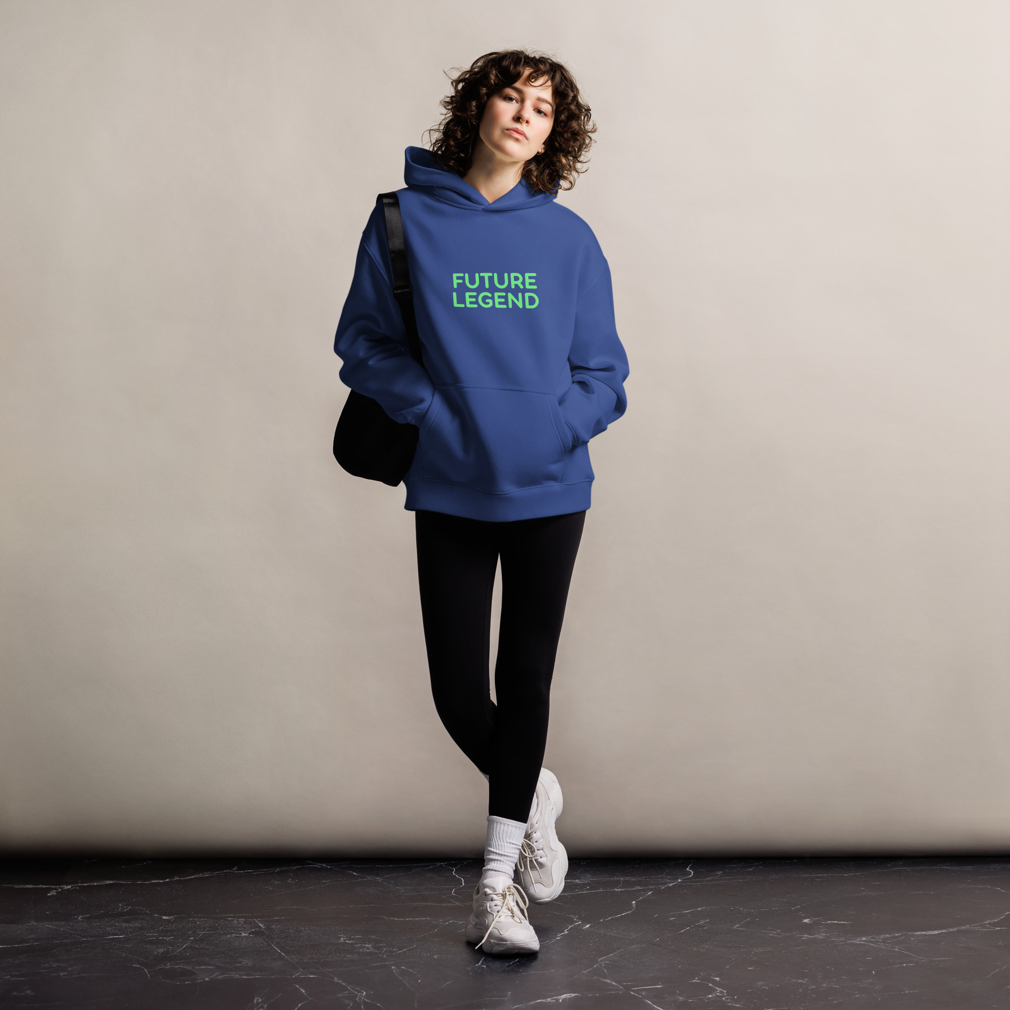 Unisex oversized hoodie "FUTURE LEGEND" - Image 19