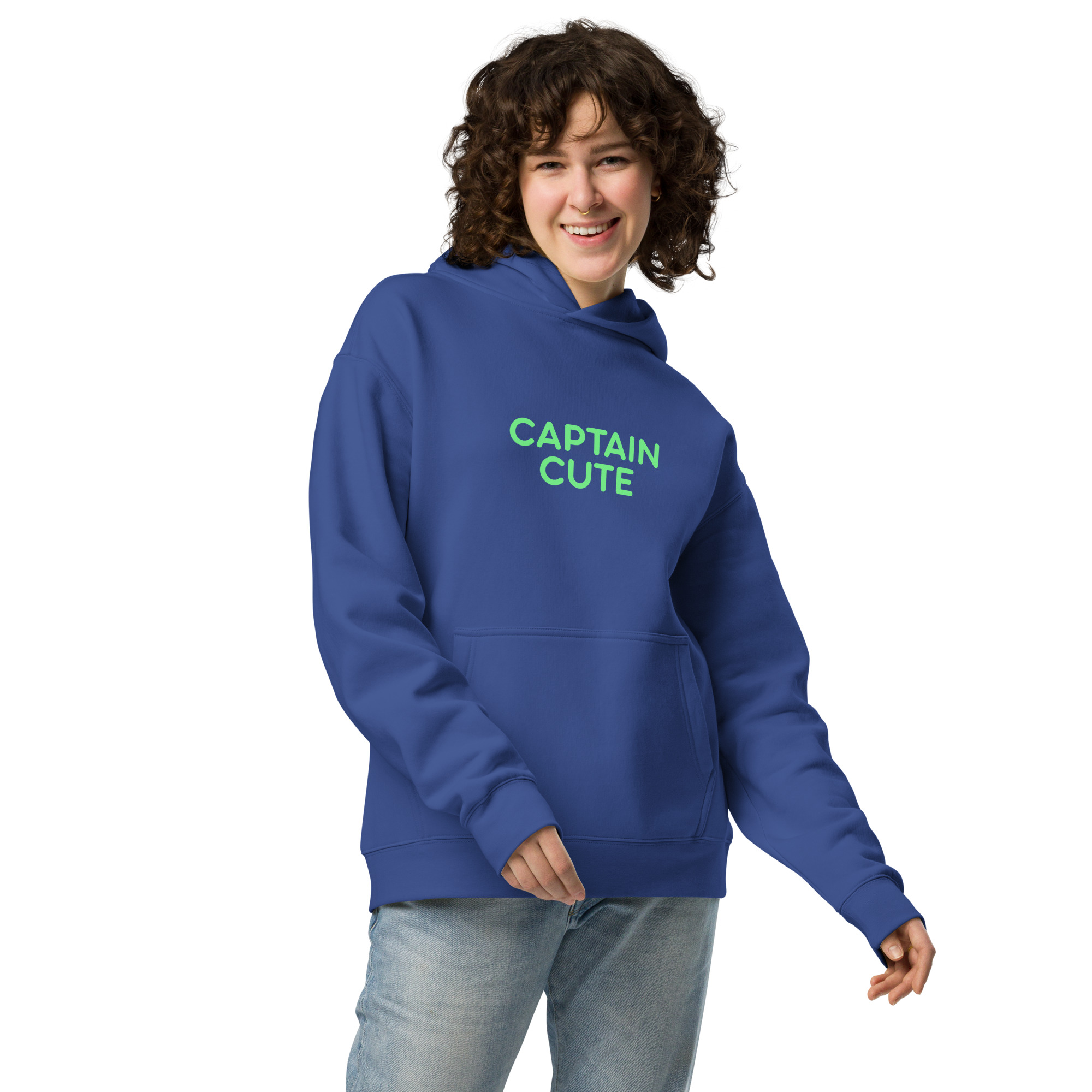 Unisex oversized hoodie "CAPTAIN CUTE" - Image 15