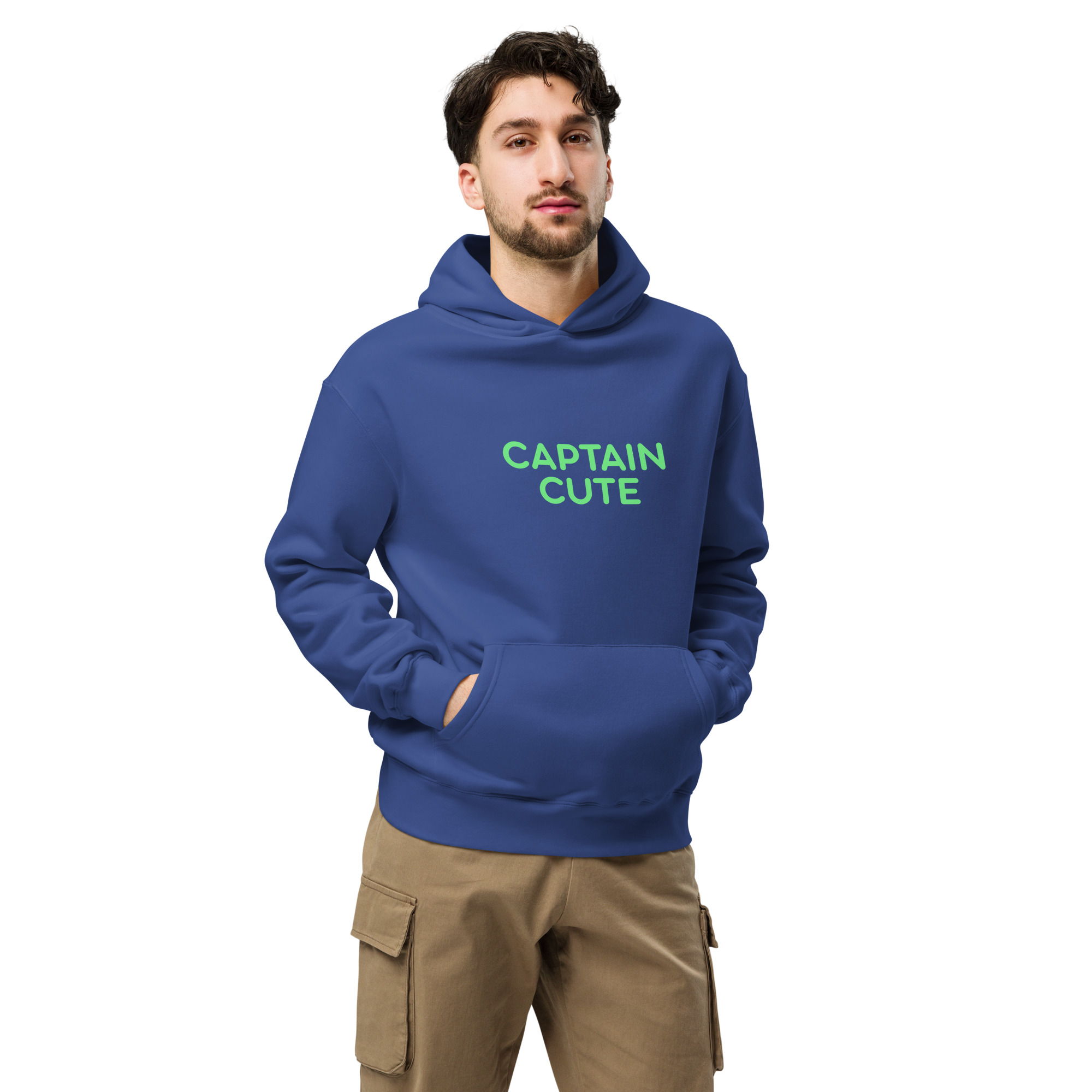 Unisex oversized hoodie "CAPTAIN CUTE" - Image 11