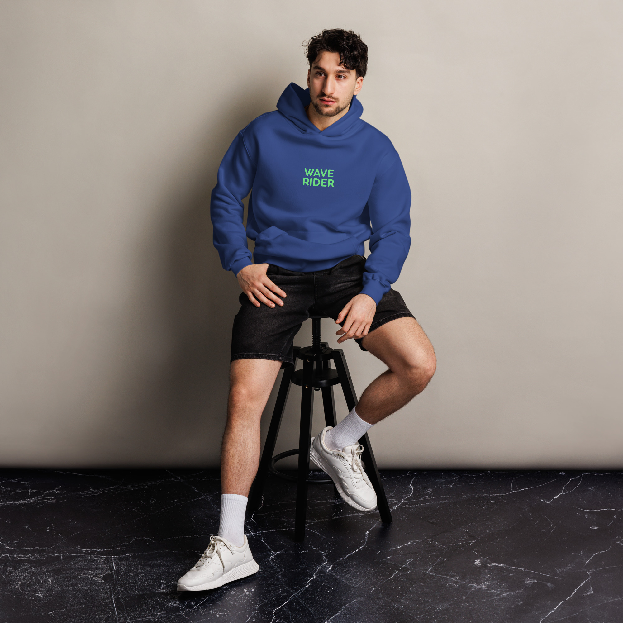 Unisex oversized hoodie "WAVE RIDER" - Image 15