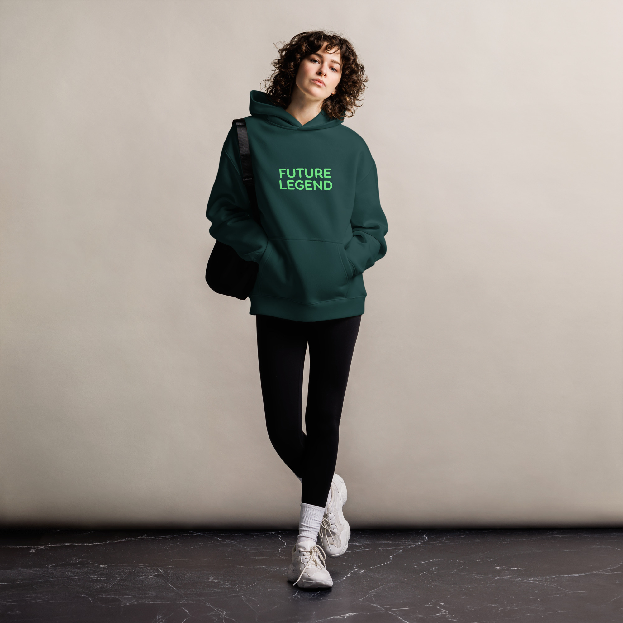 Unisex oversized hoodie "FUTURE LEGEND" - Image 18