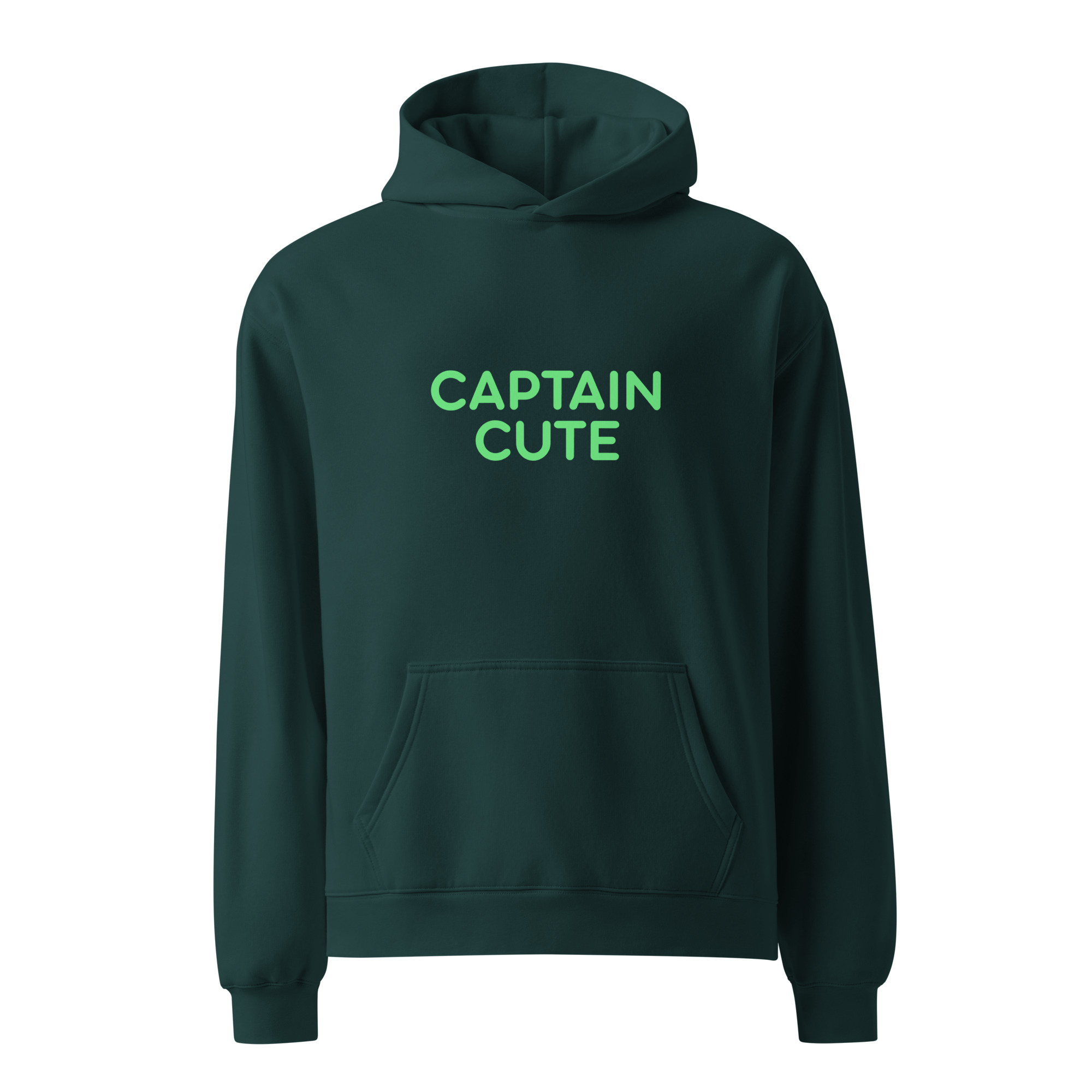 Unisex oversized hoodie "CAPTAIN CUTE" - Image 2
